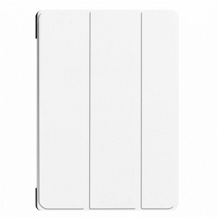 Painted leather 3 fold Magnetic cover case For Lenovo Tab E10 X104 Tablet released) for Lenovo Tab E 10 X104 tablet cover: ka si te-white