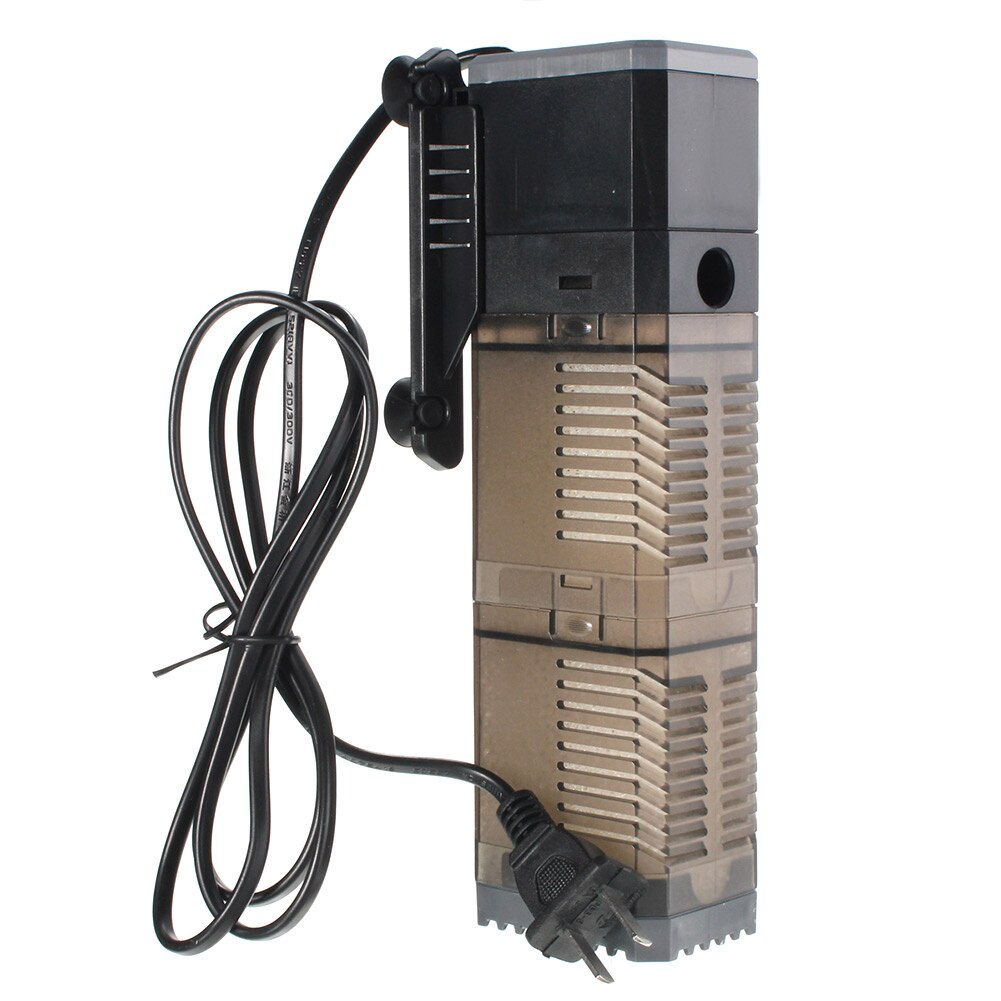 220V Internal Filter Pump 3 in 1 Submersible Fish Tank Aquarium Oxygen Pump JS23