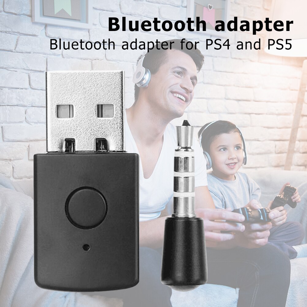 Adattatori USB Bluetooth 4.0 ricevitore dongle Audio senza fili BT per PS4 PS5