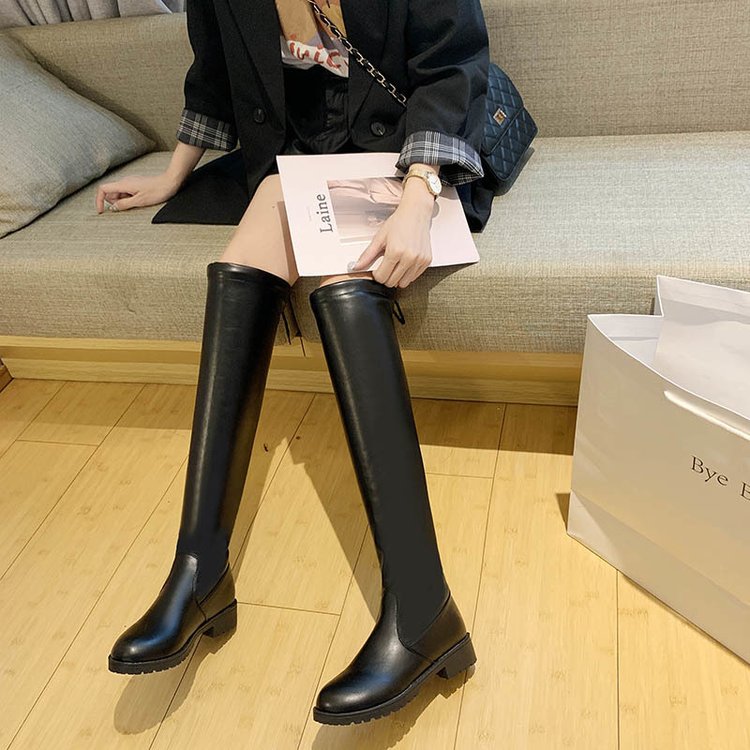 Overknee Laarzen Winter Vrouwen Schoenen Over De Knie Laarzen Vrouwen Booties Vrouw Lange Boot Schoenen Vrouw Bottines Botas Para Mujer