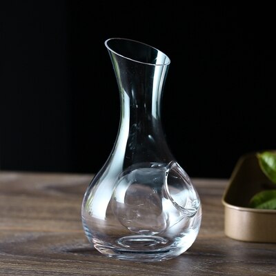 Creatieve Japanse Glas Wijn Set Hamster Nest Sake Set Decanter Crystal Wijn Warmer Glas Helder Wijn Pot Whisky Fles Bar: Round Pot 200ML
