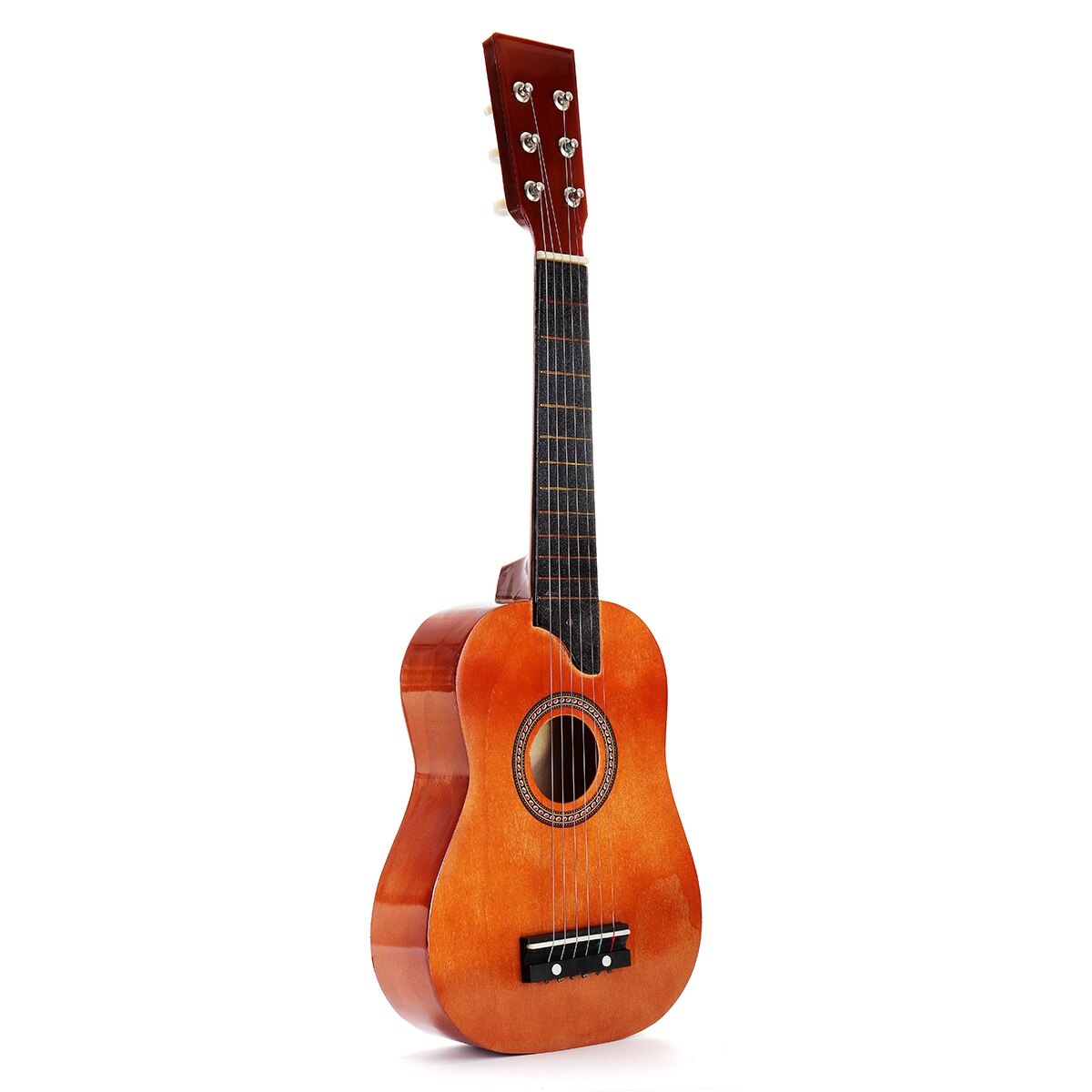 25 Inch Akoestische Gitaar Kinderen Gitaar 6 String Gitaar Houten Snaarinstrument Met Pick En String Voor Beginner: Coffee