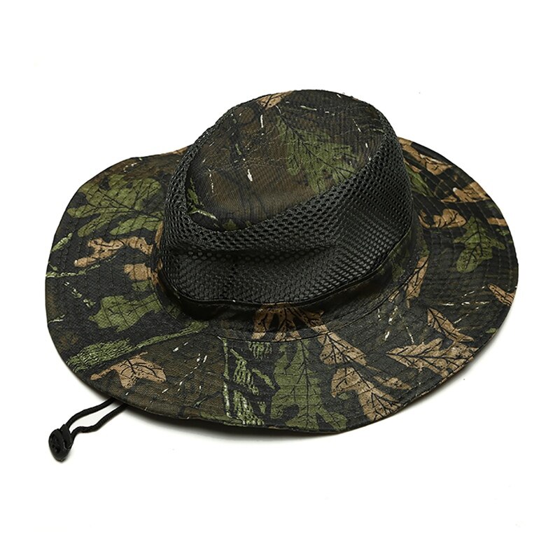 Vissen Cap Met Kin String Oor Nek Flap Cover Afneembare Sneldrogende Ademend Mesh Sport Hoed Outdoor Sportkleding Meubi