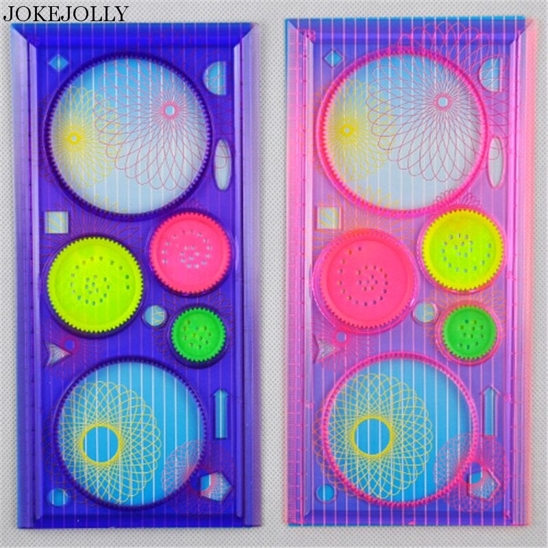 Spirograph Geometrische Heerser Art Sets Creatief Cadeau Voor Kinderen Opstellen Gereedschap Briefpapier Voor Studenten Tekening Speelgoed Set WYQ