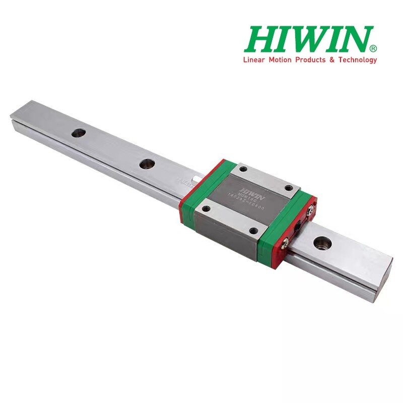 1pc Original carril lineal hiwin MGN15 100, 150, 200, 250, 300, 330, 350, 400, 450, 500, 600 mm MGNR15 guía + 1pc MGN15C partes de bloque cnc