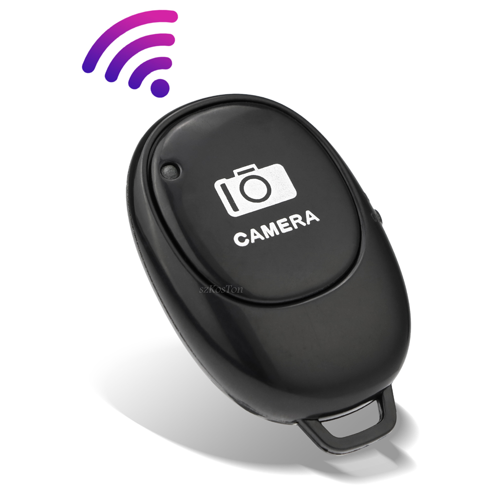 Mini Bluetooth-Compatibele Afstandsbediening Ontspanknop Controle Knop Draadloze Controller Voor Zelfontspanner Camera Telefoon Selfie Accessoire