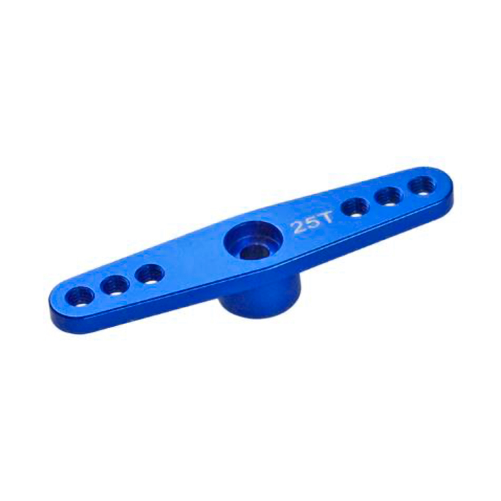 25T M3 aluminio RC Servo brazo cuerno brazo único/doble brazo para 1/10 coche trepador de control remoto barco Futaba HSP Wltoys Axial SCX10 piezas: Amarillo claro