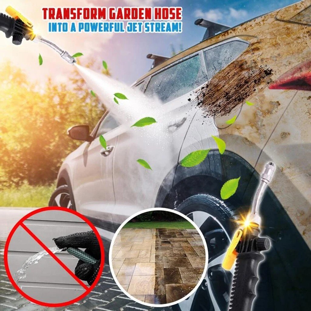Fast High Pressure Water Gun Metal Water Gun High Pressure Power Car Washer Spray Car Washing Tools Garden Water Jet