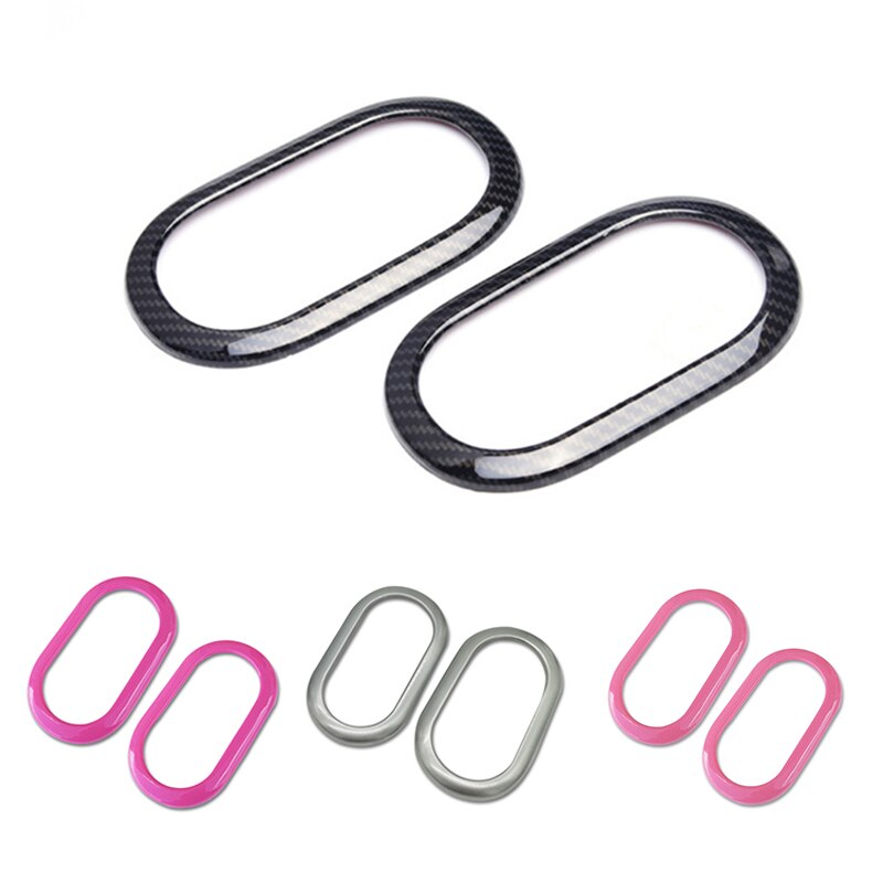 Car inner door bowl Decorative shell cover For Smart Fortwo Forfour 453 car accessories interior styling Modification Sticker
