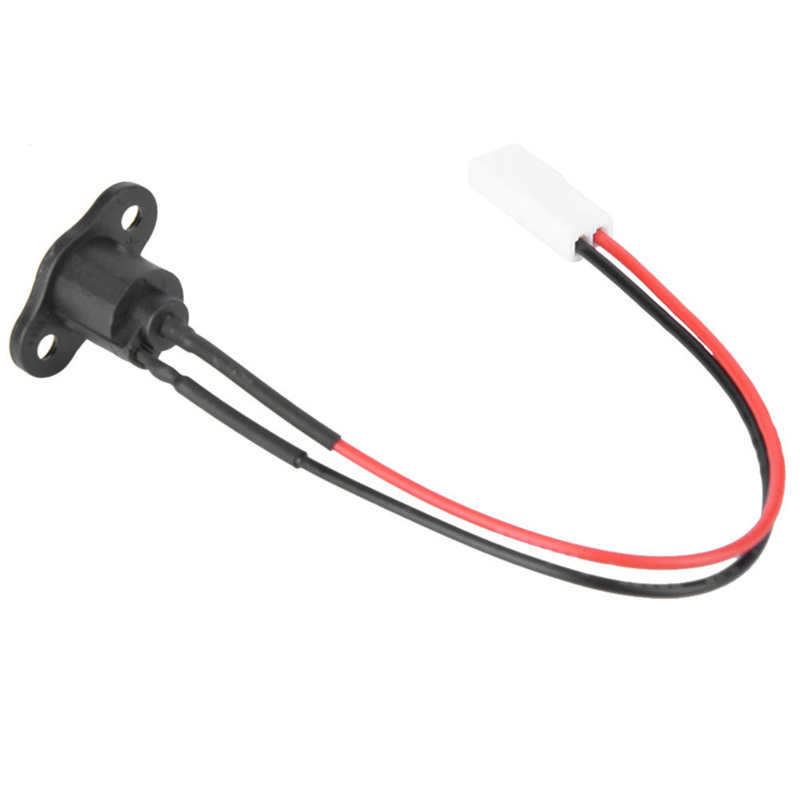 Scooter Charging Port with Waterproof Cover Charging Interface Power Cable Charging Socket Port Plug for M365 Scooter