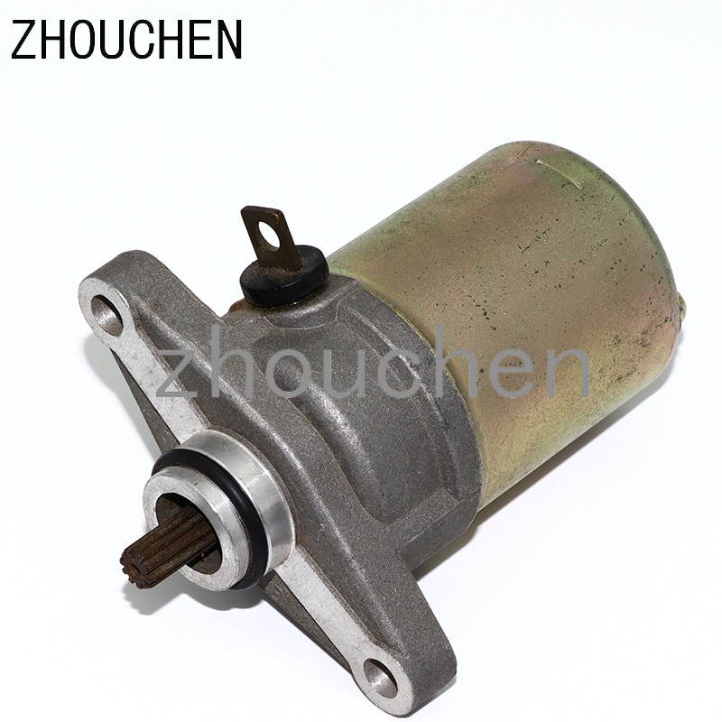 Scooter Alloy 9 Teeth Motorcycle Starter High Performance Electric Fit For LINGBEN 100cc Engine Moped CQ-164