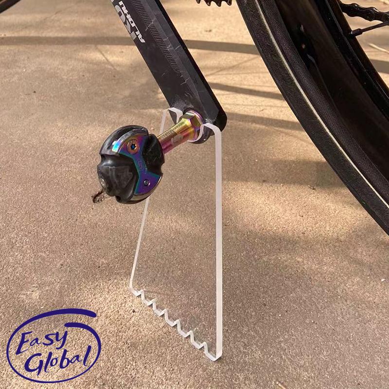 Support de vélo Portable pour Brompton, réglage, nettoyage, réparation, accessoires de vélo de montagne, Support en acrylique transparent
