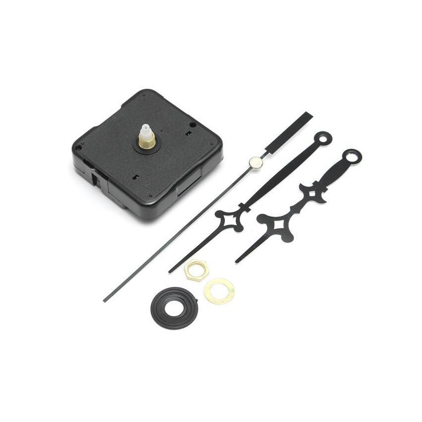 Replacement Quartz Wall Clock Movement Mechanism Motor With Hands & Fittings Kit Clock Movement Replacement Clockwork