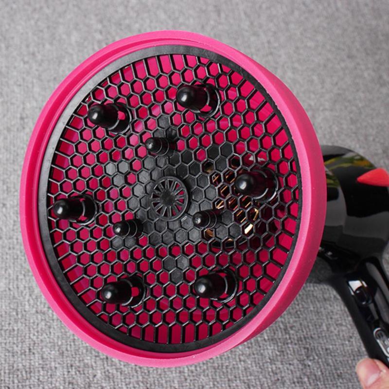 Siliconen Haardroger Diffuser Cover Siliconen Opvouwbare Haar Cover Kapsalon Curly Styling Haarverzorging Mode