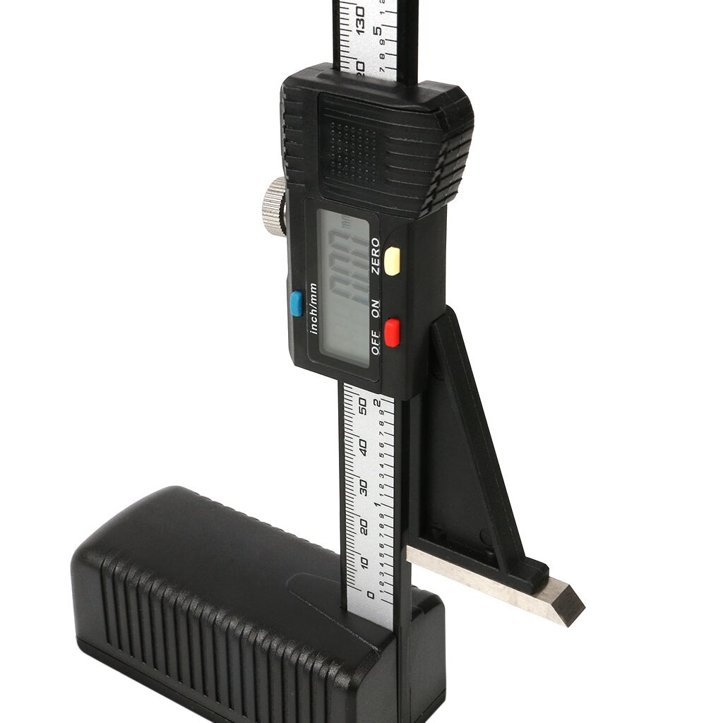 Digital höjdmätare 0-150mm/6 "ok elektroniskt mätverktyg för träbearbetning