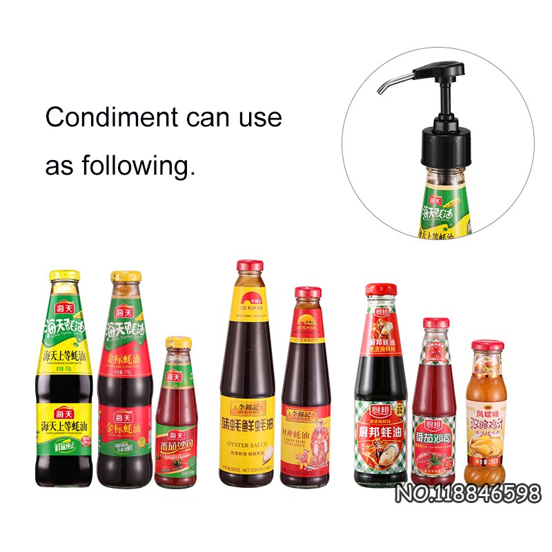 Gorący sprzedawanie naczynia kuchenne sos narzędzia 304 stal nierdzewna jedzenie stopień dysza materiał max długość 39cm dysza