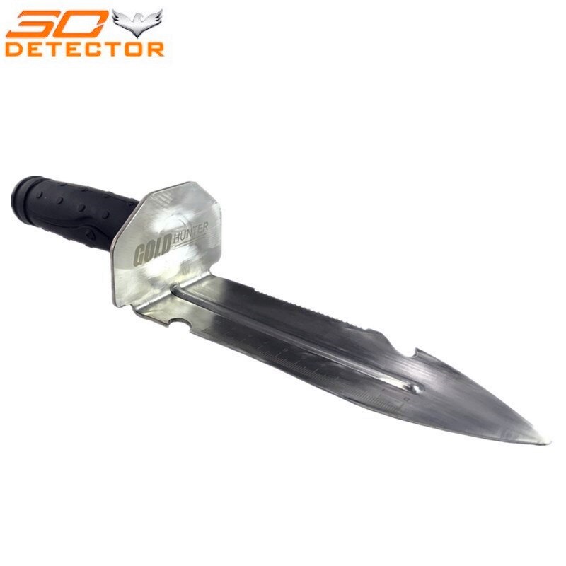 Gold hunter pinpointer underground gold digging tool shovel spade edge digger and 304 stainless steel sand scoop: Edge Digger