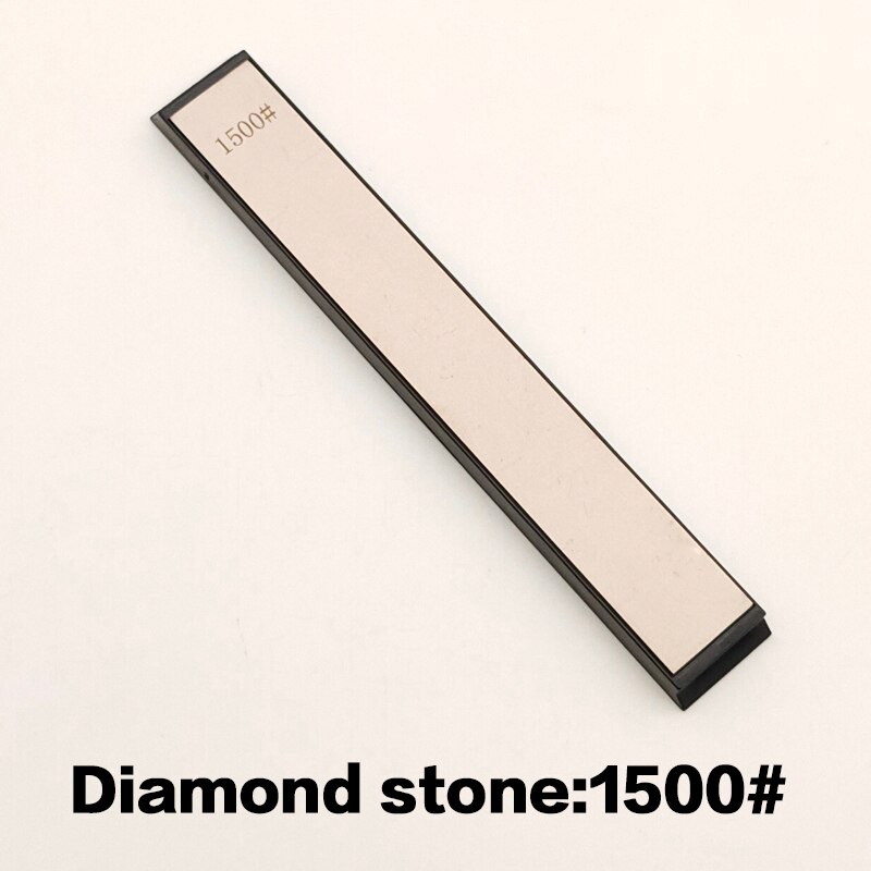 Fixed angle knife sharpener sharpening stone Whetstone knife sharpener diamond stone honing stone bars kitchen tools: 1500 grit