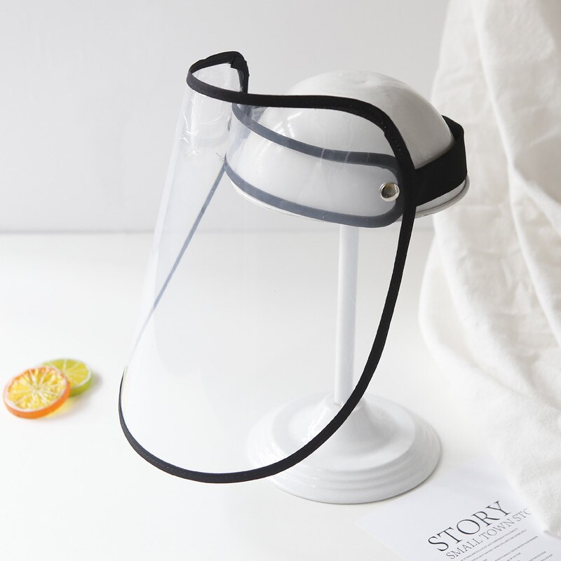 Safety Full Face Shield Clear Flip Up Visor Oil Fume Protection Work Eye Protection Isolation Cover Helmet Anti-dust Caps Hat