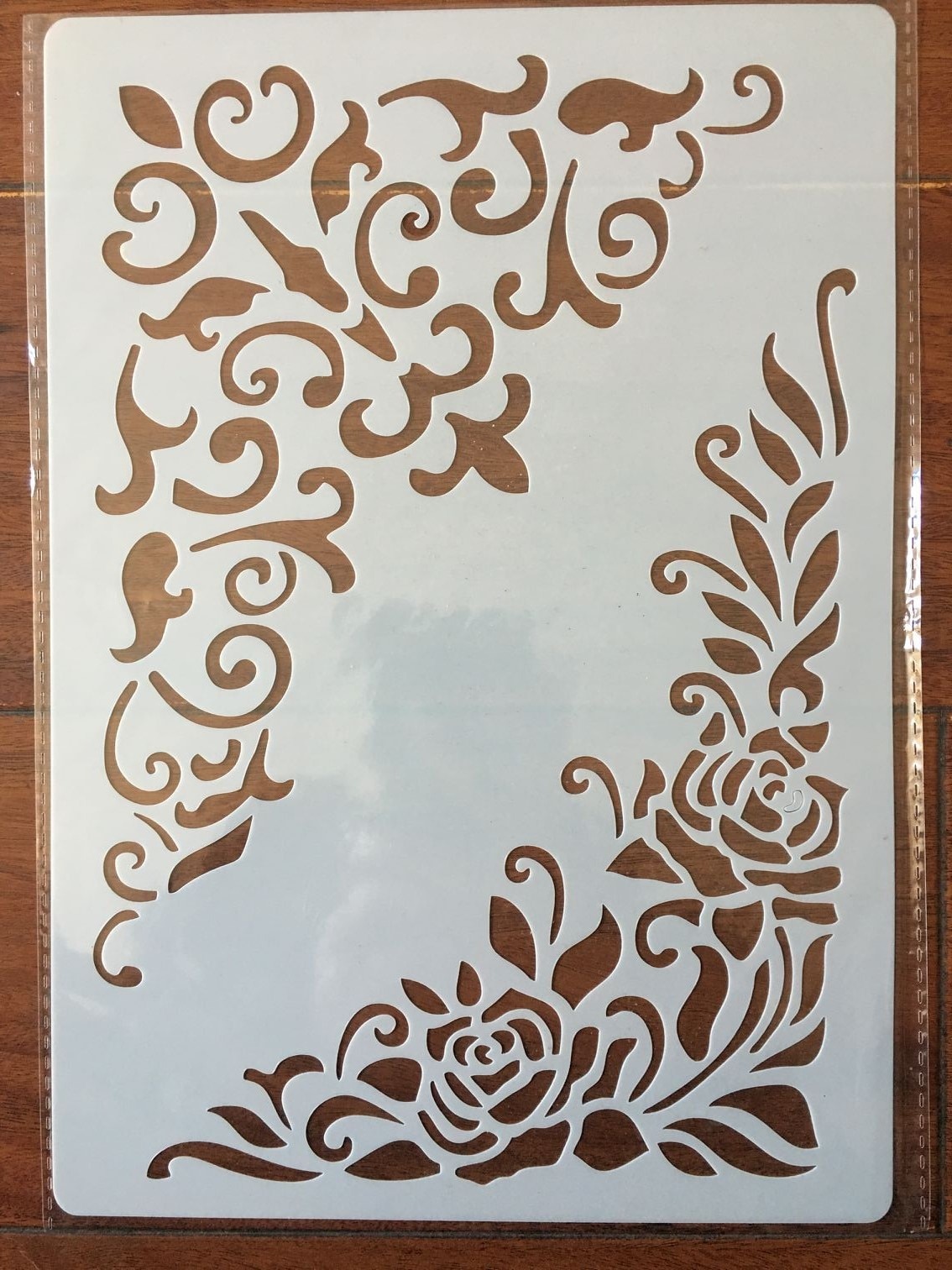 A4 29 * 21cm flower loral DIY Stencils Wall Painti... – Vicedeal
