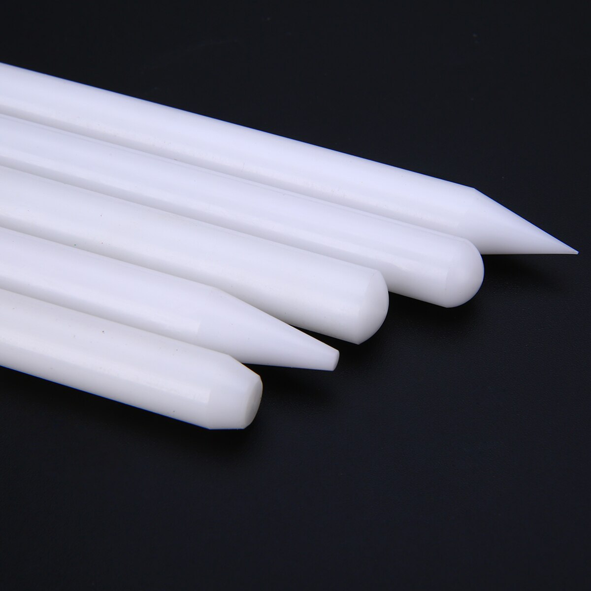 5pcs Super PDR Tools White Nylon Pen Tap Down Pen Paintless Dent Removal Pen Use For Dent Repair Tools