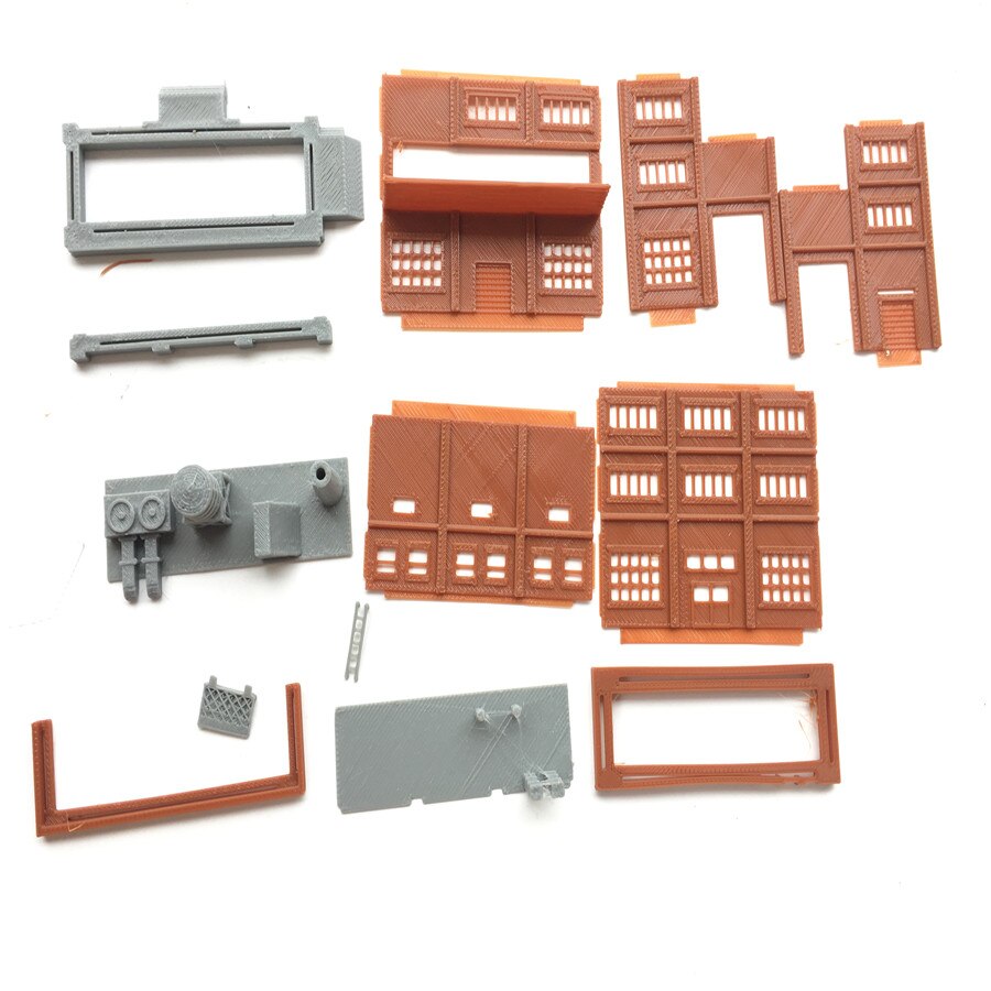 Train Railway Model Scene N Ratio 1:160 Large-scale Factory For Backup Channel