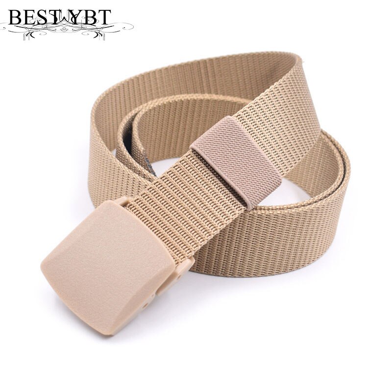 Beste Ybt Unisex Riem Nylon Plastic Glad Gesp Vrou... – Grandado