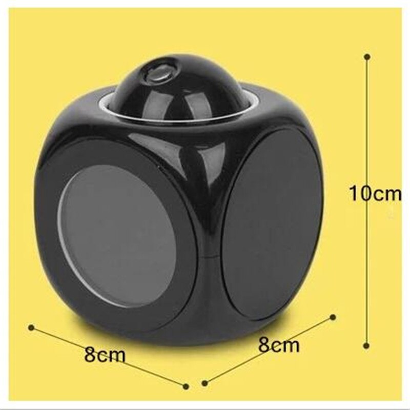 Multifunktions LCD Projektion Display zeit Schreibtisch Tisch Alarm Clock Reden Stimme Schnelle Thermometer Snooze leucht Hintergrundbeleuchtung