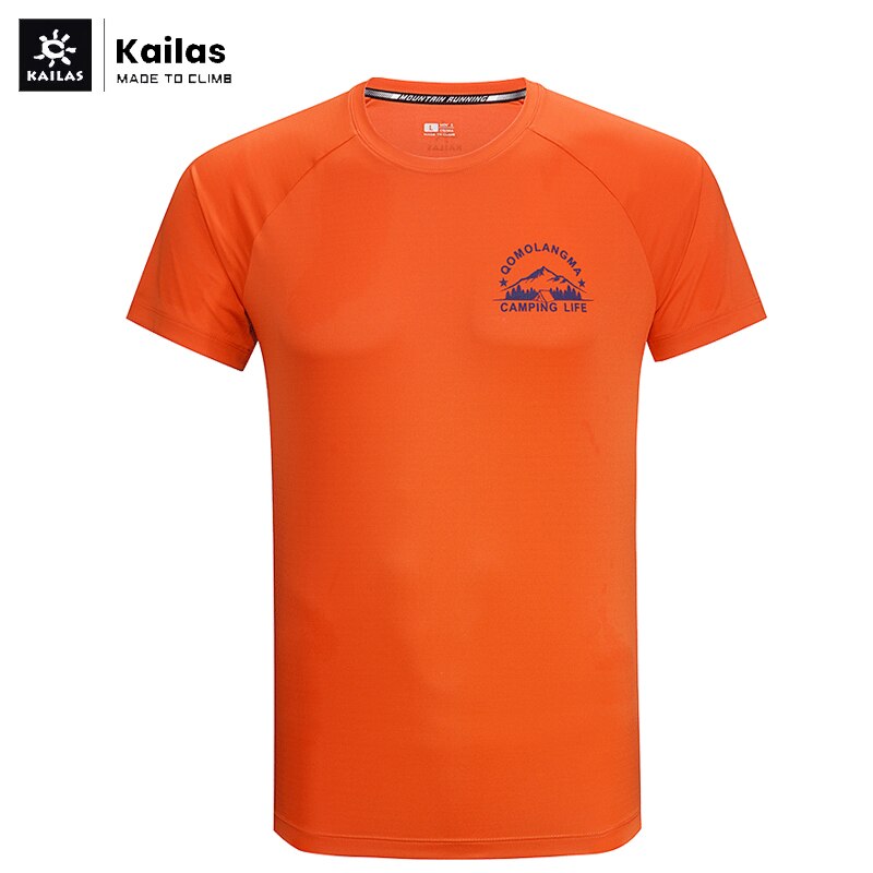 Kailas – T-shirt à séchage rapide antibactérien pour homme, vêtement respirant, à saveur antibactérienne, à col rond, pour le sport et le Fitness
