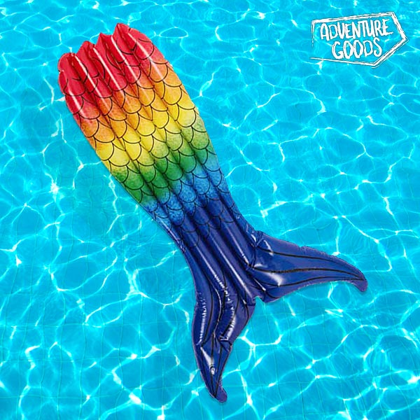 Colchoneta Hinchable Aleta de Sirena Adventure Goods