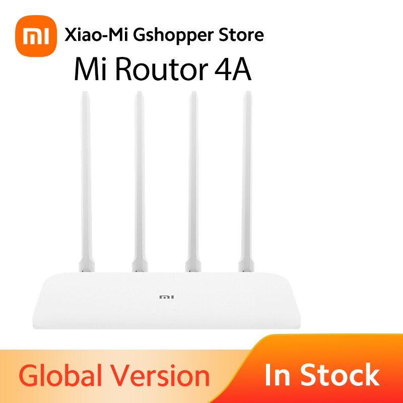 Xiaomi Mi Router 4A Draadloze Wifi 2.4Ghz 5.0Ghz Dual Band 1167Mbps Wifi Repeater 4 Antennes Door-muur 64Mb Netwerk Extender