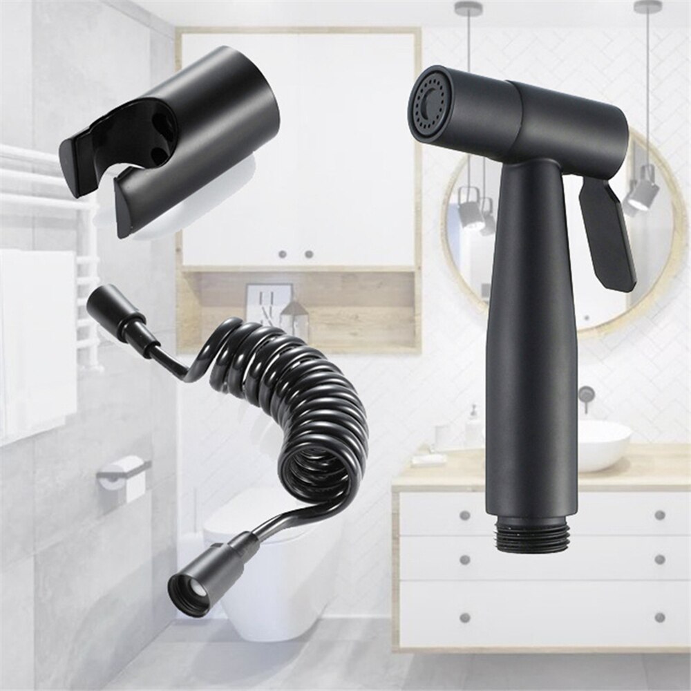 Rączka bidetowa końcówki do bidetu toaleta ręczna Spray Bidet ze stali nierdzewnej Bidet rączka bidetowa samoczyszcząca się prysznic do łazienki: B-3