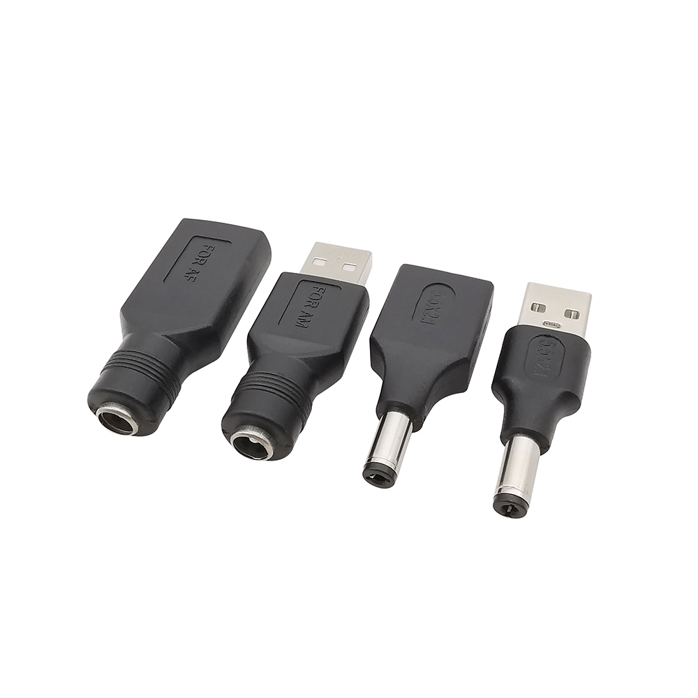 1 Stück 5V DC-Netz stecker Adapter 5,5x2,1mm DC-Buchse an USB 2,0 Typ ein Stecker Buchse Buchse Stecker