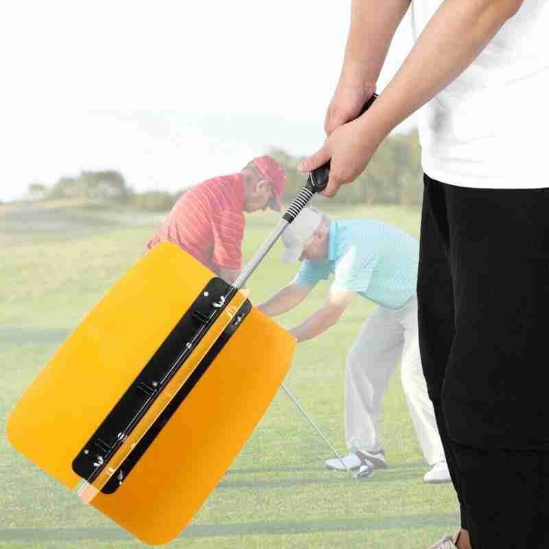Golf trainer Rubber and Stainless Steel Golf Warm-up Swing Stick Power Fan Practice Pinwheels Wind Resistance Trainer