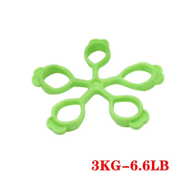 Expansor de dedo de silicona, fortalecedor de agarre de mano, entrenador de fuerza de agarre para artritis, ejercicio del túnel carpiano, guitarra y escalada