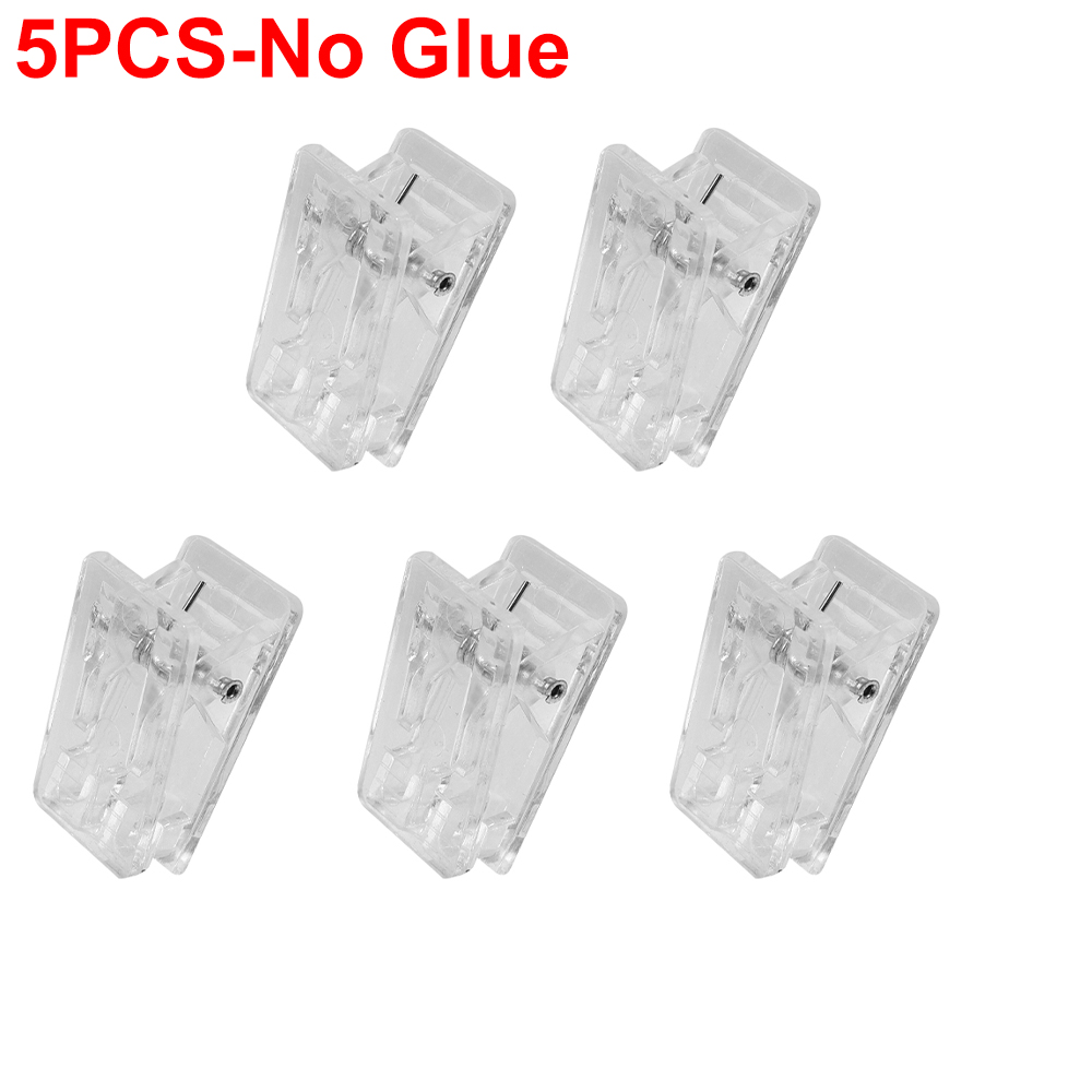 30/10/5/1PCS Selbstklebende Clips Papierklemmen Tapisserie Clips Foto Bild Poster Kunststoff Frühling Clip Schule DIY Dekoration: WHITE