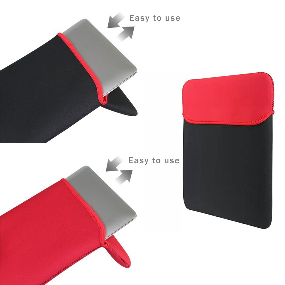 Tablet Sleeve 7 / 8 / 9 / 9.7 /10 /12 /13 /14 /15 Inch neopreen Bag Beschermhoes Voor Tabletten Pc Notebook Tas