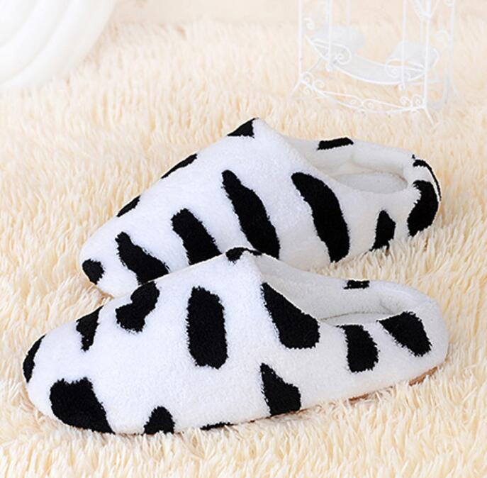 nouvelle maison pantoufles lait lèvre imprimer fond mou pantoufles femmes pantoufles intérieur maison pantoufles femmes chaussures taille 10 11 12