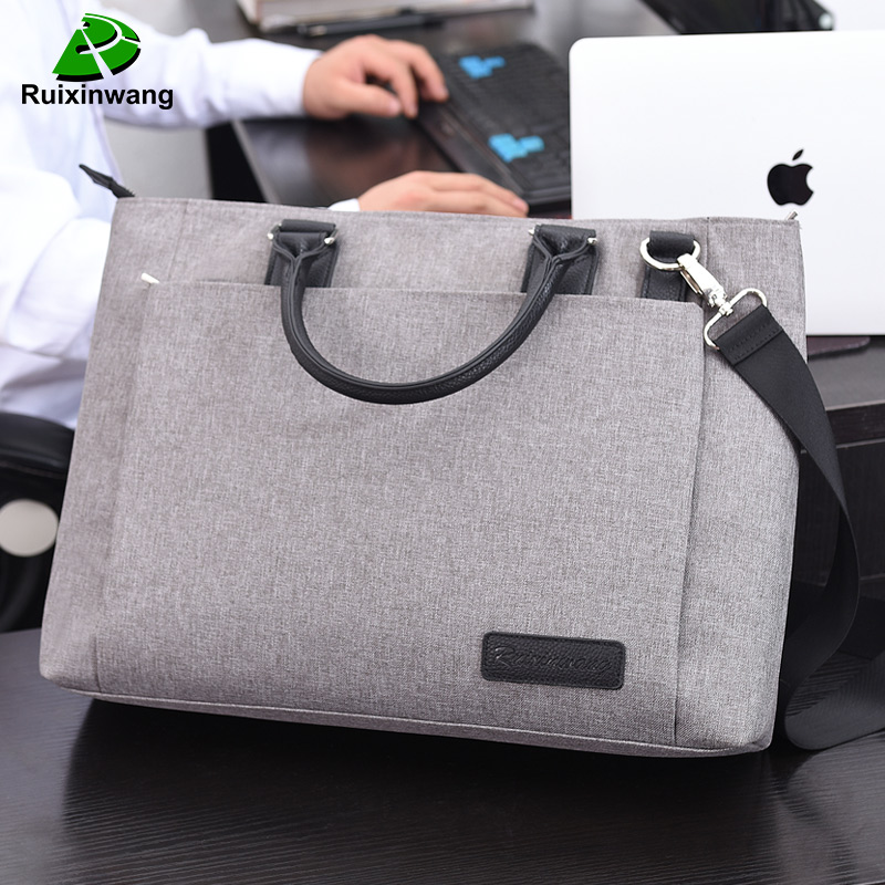 Oyixinger og enkelhed business tasker mænd dokumentmappe laptop taske fil pakke nylon kvinder kontor håndtaske arbejdstasker