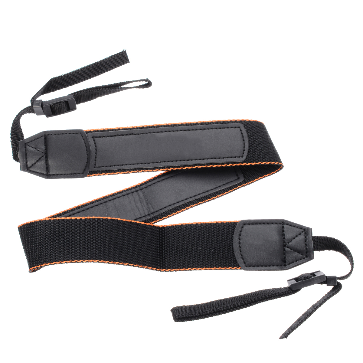 1pc Camera Neck Shoulder Strap Black Nylon Leather Belt For Sony A6500 A6300 NEX-7 RX100 V A7R II Camera Accessories