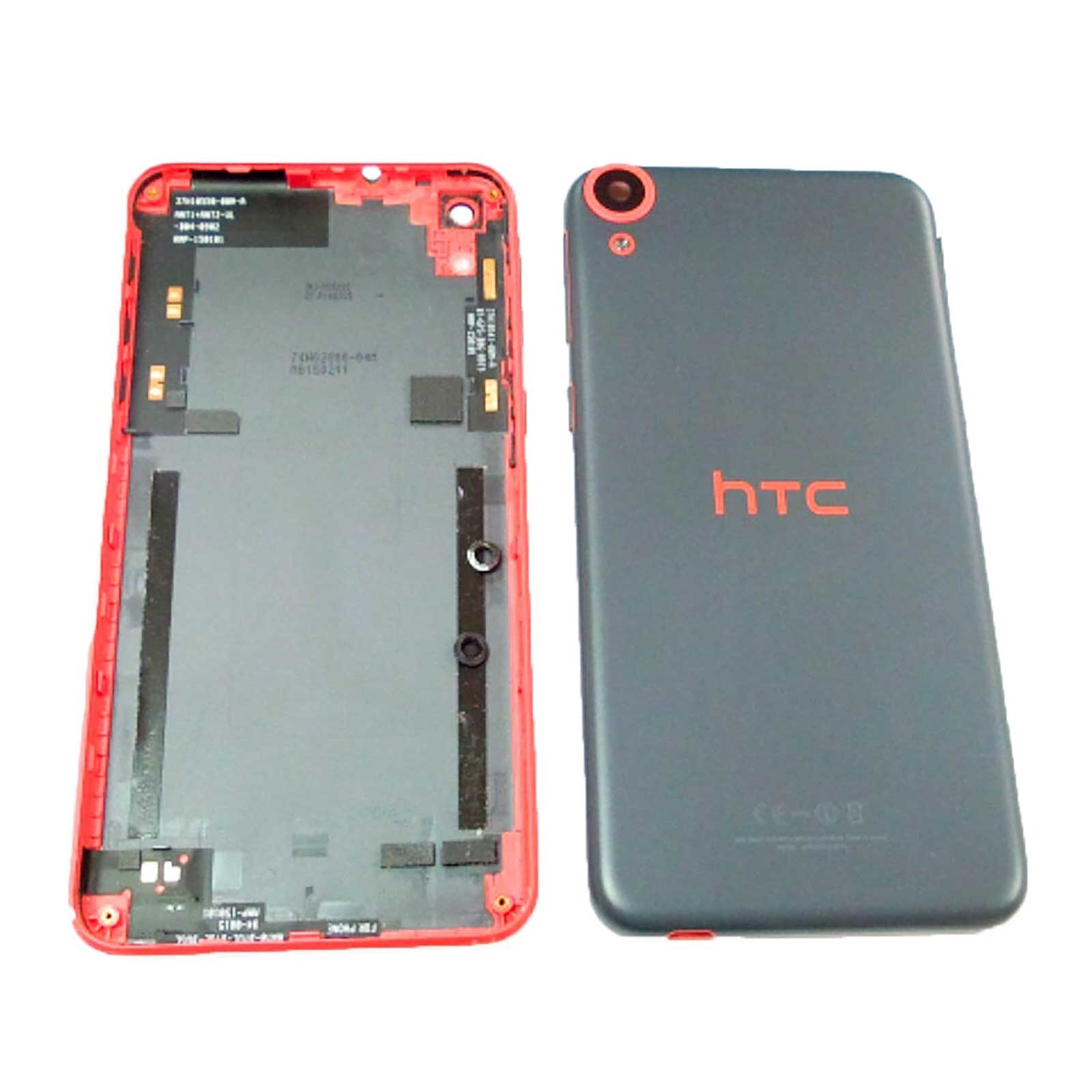 HTC Desire 820 D820U zurück abdeckung schwarz Orange Original verwendet