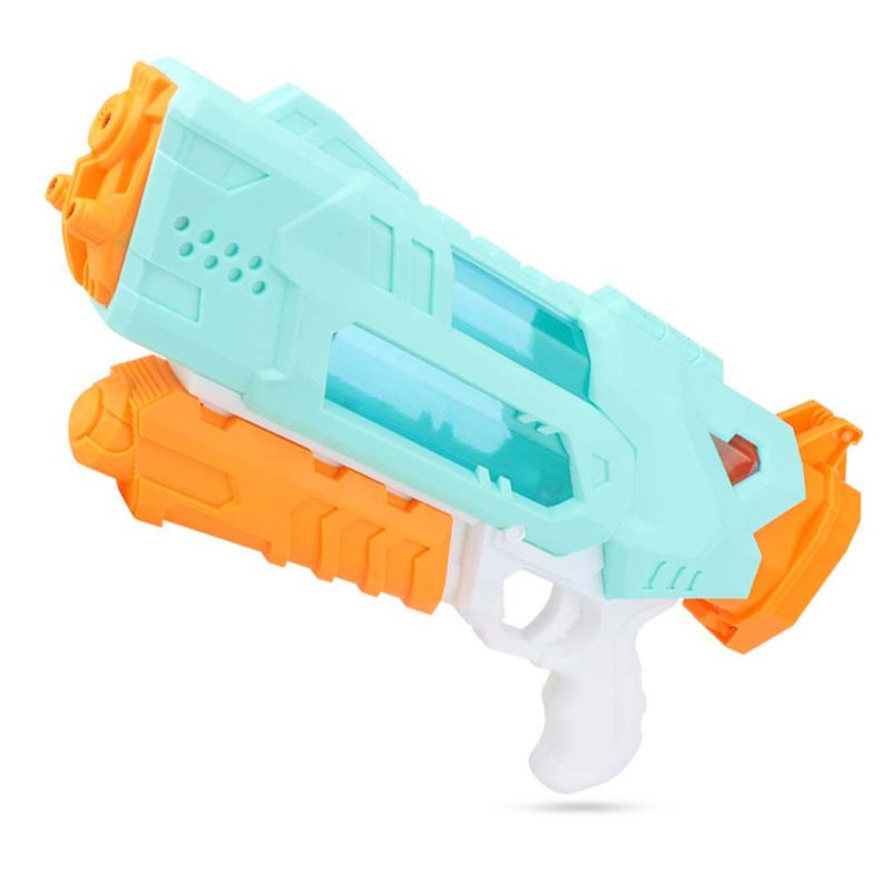 Zomer Volwassenen Kinderen Squirt Water Speelgoed Enkel/Drie Nozzles Strand Drifting Speelgoed: Three Nozzles green