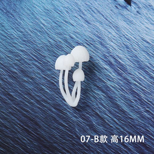 3Pcs Micro Landscape Mini Mushroom Filiings Resin UV Epoxy Jewerly Filler Molds Jewelry Making Accessories: 3PCS 07B