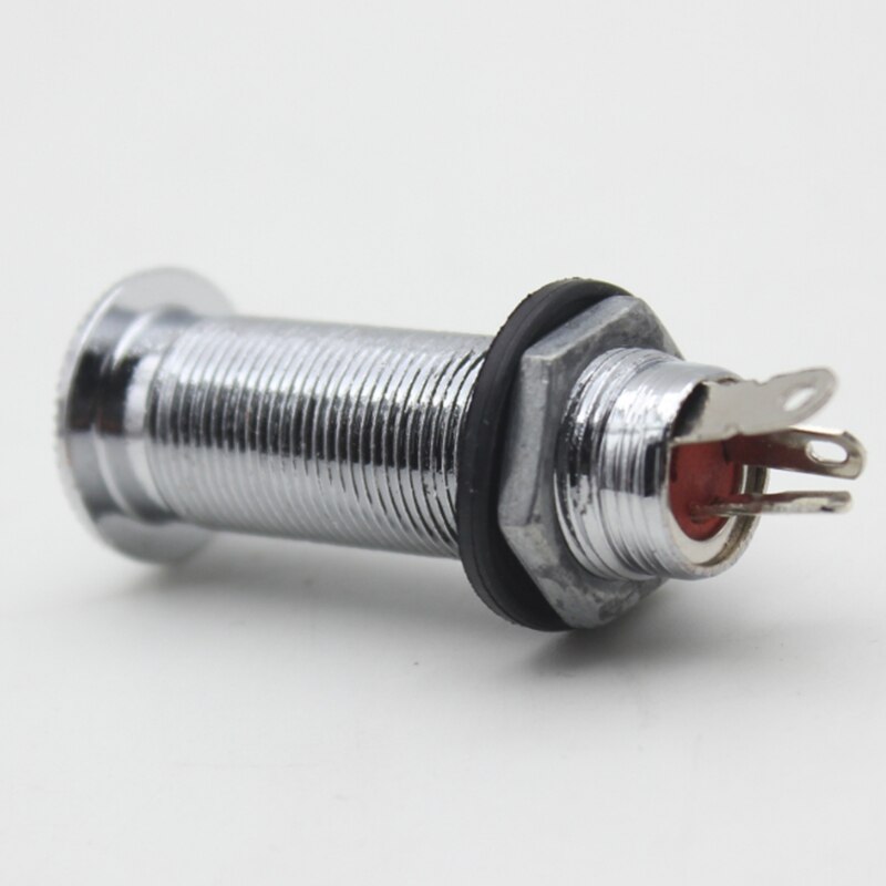 Guitar Bass Tank Output Jack Flushing 1/4 Inch Parts Long Straight-in Output Jack (Electric Guitar/Bass)Dedicated