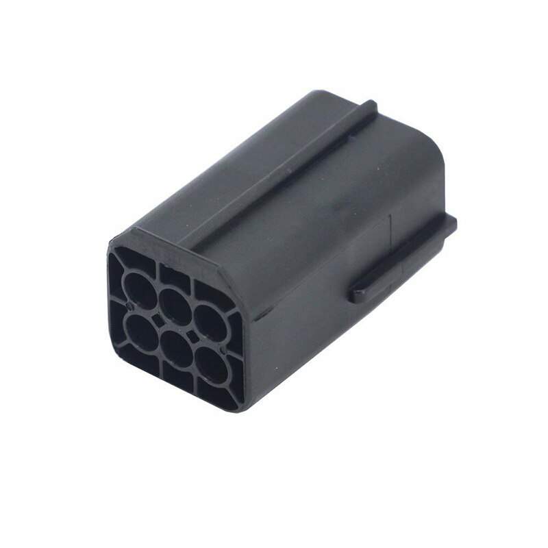 1Set 6 Pin Waterproof Electrical Connector Sealed 1.8mm AWG Terminal Heat Shrink Car Motorcycle Electrical Wire Connector Plug