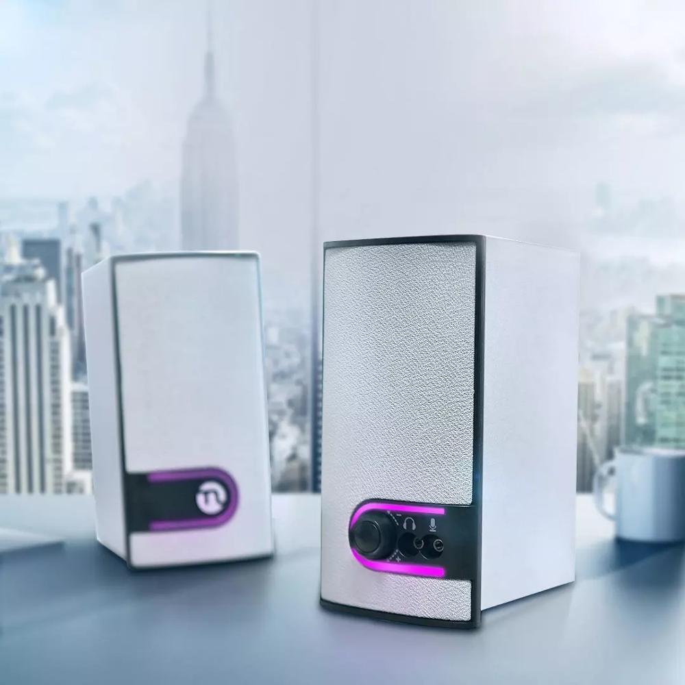 Original Youpin Ningmei Active Multimedia Speakers HX201 USB Powered 2.6 inch Speaker Unit Stereo Surround Laptop Music Speaker