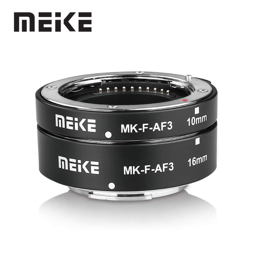 Aanstellen micro genoeg Meike MK-F-AF3 Metalen Auto Focus Macro Extension Tube Voor Fujifilm X-T20  XT2 X-T10 XT3 XT100 X-H1 X-A5 X-PRO2 X-A1 X-T1 XT30 X-T4 – Grandado