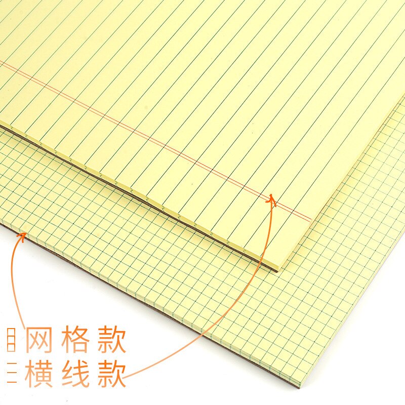 Book Kaisa Vitas writepads American Laptop A4 Writing Pads Tearable Grid Noteboy Notebook Vertical