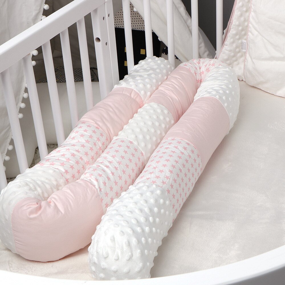 Coussin de lit pour -né, Long oreiller pare-chocs pour tout-petit, protection du sommeil, Anti-Collision, décoration de chambre d&#39;enfant