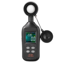 200000 Luxmeter Lux/FC Temperature Tester For Photometer Hand-held Spectrometer Light Meter Digital Luminometer